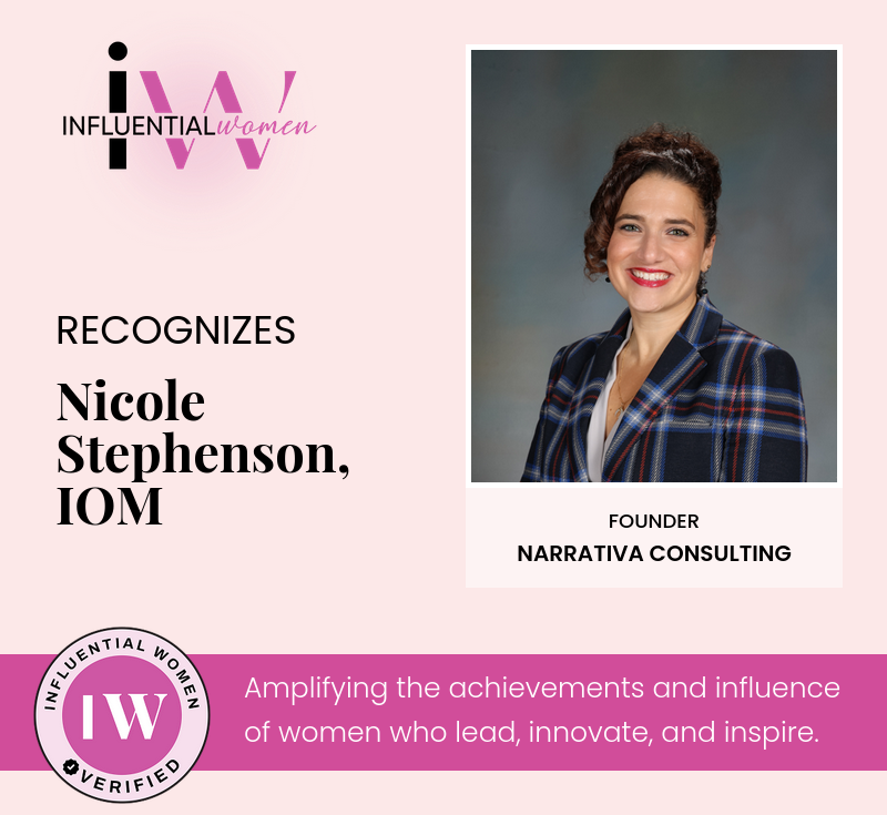 Cover image for Nicole Stephenson's Influential Women long-form video interview.